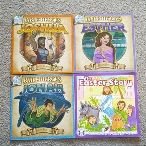 4 Christian Kids Story Books